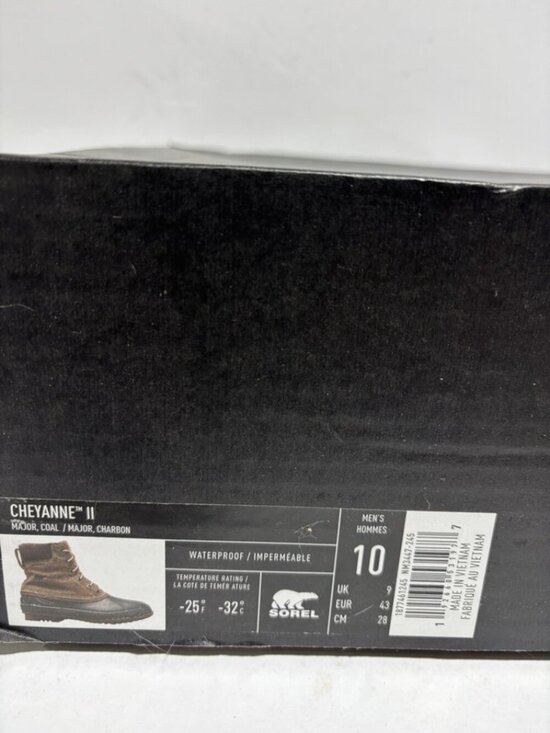 Sorel Men’s Cheyanne II Waterproof Winter Boots, Size 10 M